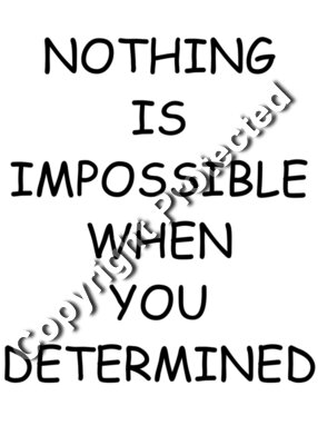D00008   Determined